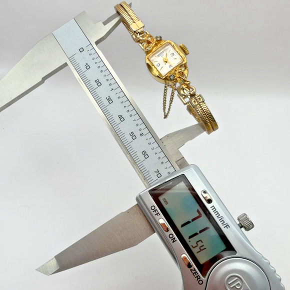 Vintage Longine 215 Ladies Swiss Manual Wind Bracelet Watch Parts main image 7